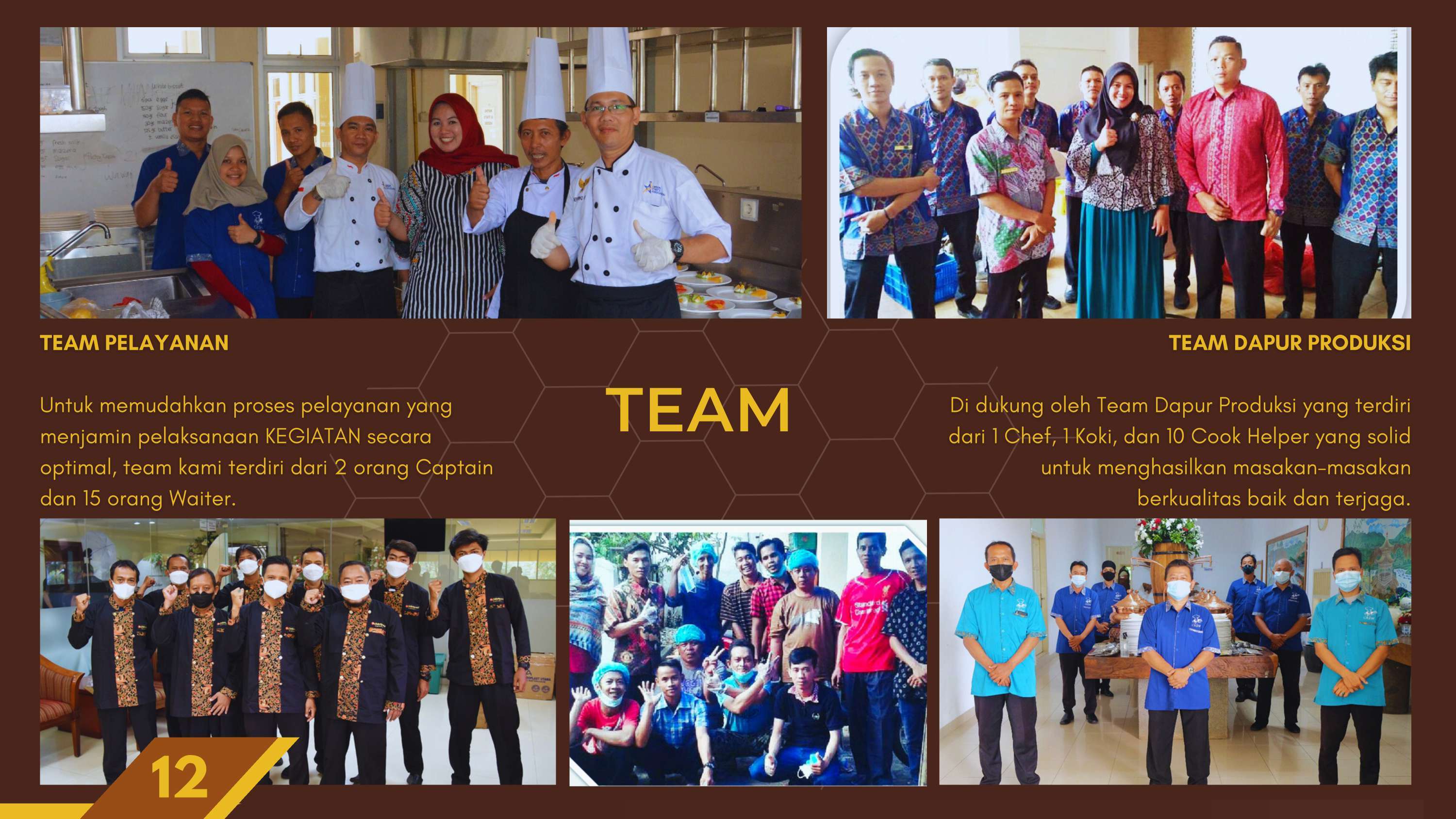 Kru Dapur Berpengalaman 30+ Tahun