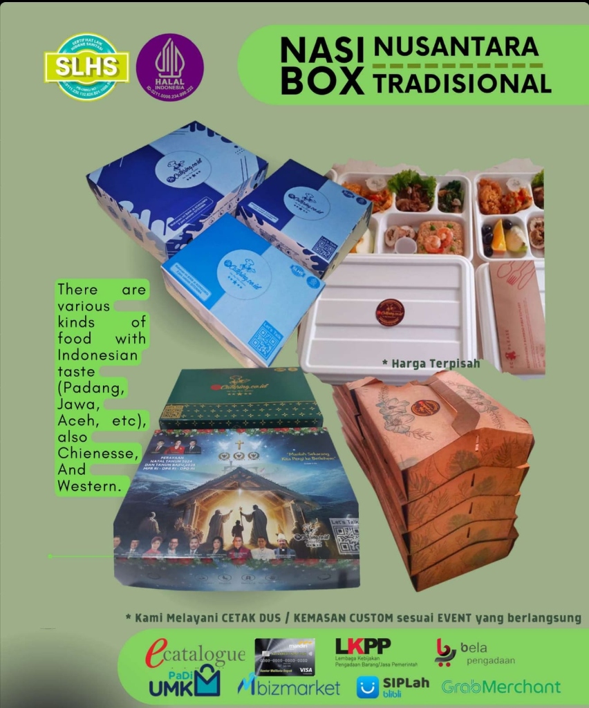Paket Nasi Kotak Premium Eksekutif